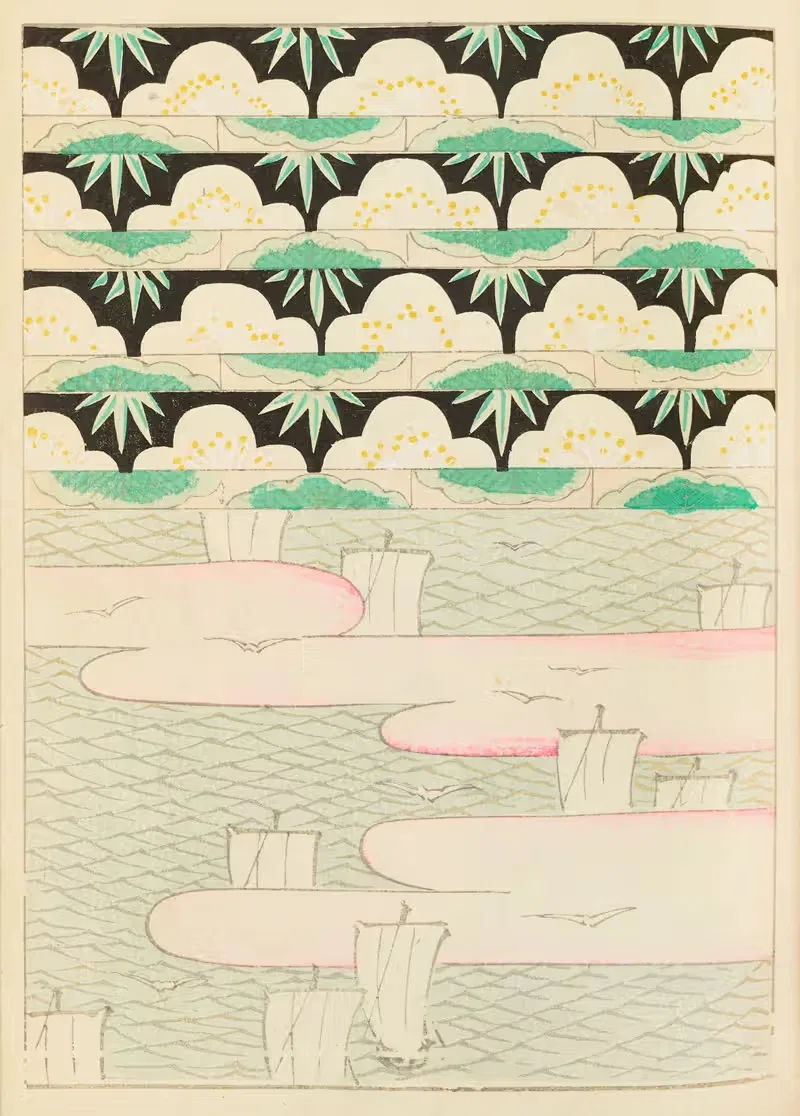 Шин-Бидзюцукаи Пл.133 by Фуруя Кодзин, 1901-1902 — digital art print download