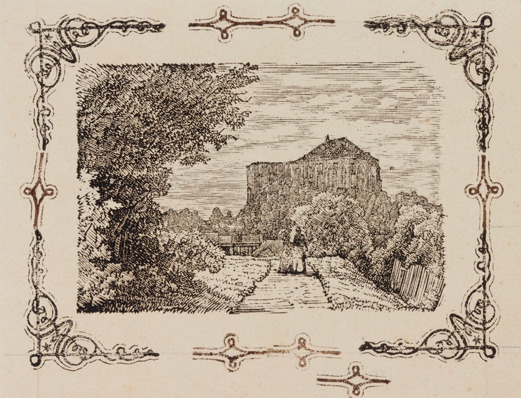 Toome varemed by Германн Эдуард Хартманн, 1850–1860 — digital art print download