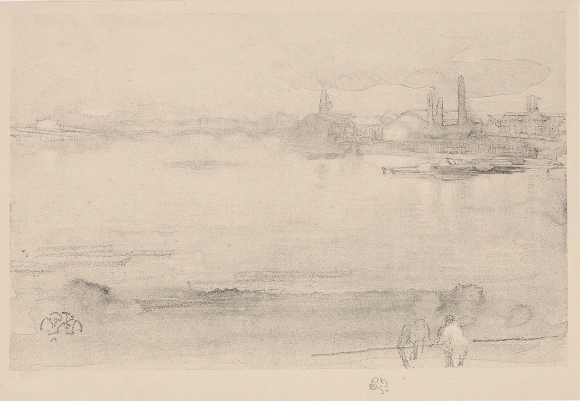 Early Morning by Джеймс Абботт МаКнилл Уистлер, 1878 — digital art print download