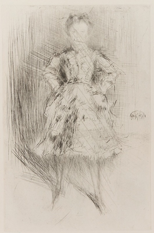 Elinor Leyland by Джеймс Абботт МаКнилл Уистлер, 1873 — digital art print download