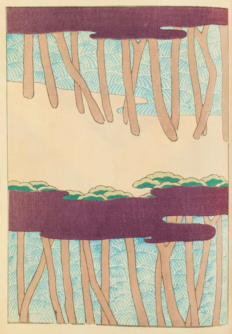 Син-Бидзюцукэй Пл.231 by Фуруя Кодзин, 1901-1902 — digital art print download