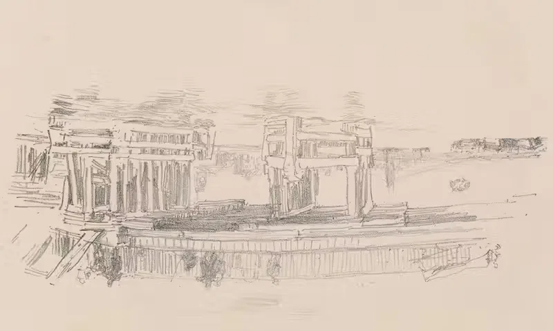 Old Battersea Bridge by James Abbott McNeill Whistler — digital art print download