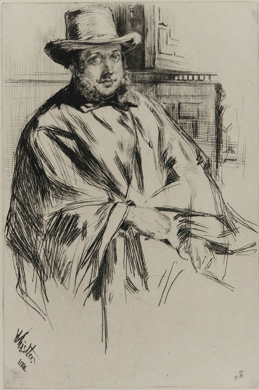 Portrait of a man — James Abbott McNeill Whistler