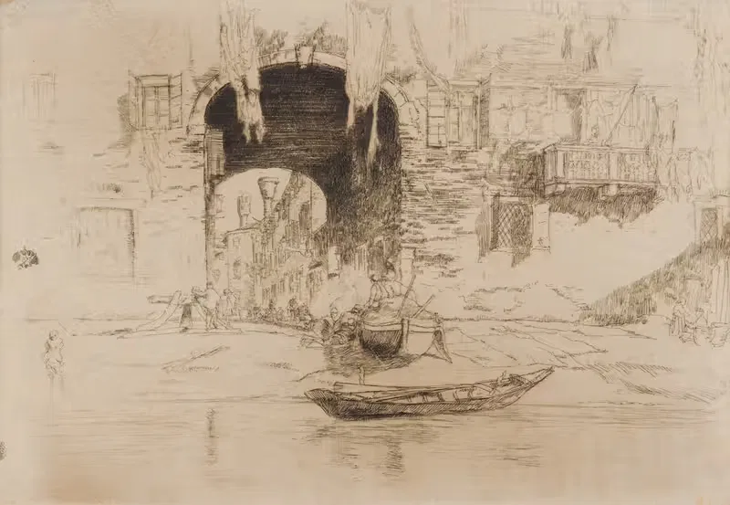 San Biagio by James Abbott McNeill Whistler, 1879-1880 — digital art print download