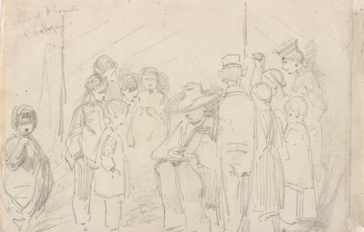 Succes d’Ernesti a Cologne by James Abbott McNeill Whistler, 1858 — digital art print download