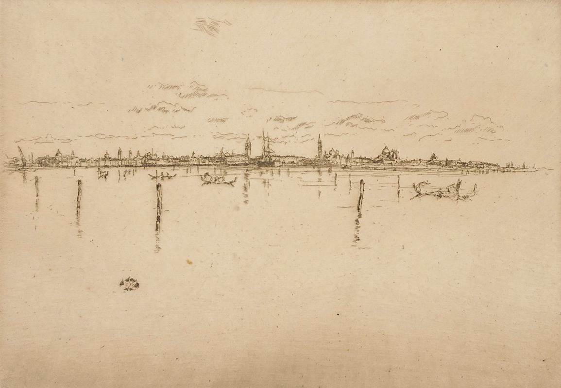 The Little Venice by Джеймс Абботт МаКнилл Уистлер, 1879-1880 — digital art print download