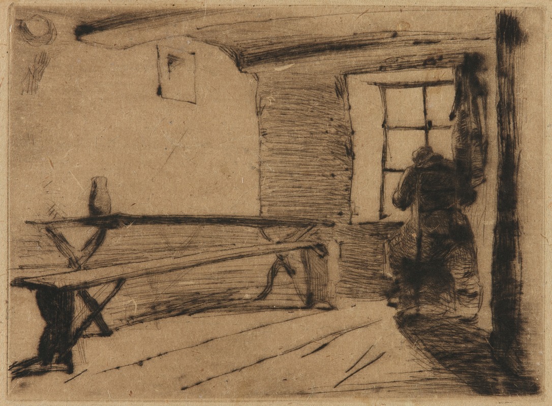 The Miser by Джеймс Абботт МаКнилл Уистлер, 1858-1859 — digital art print download