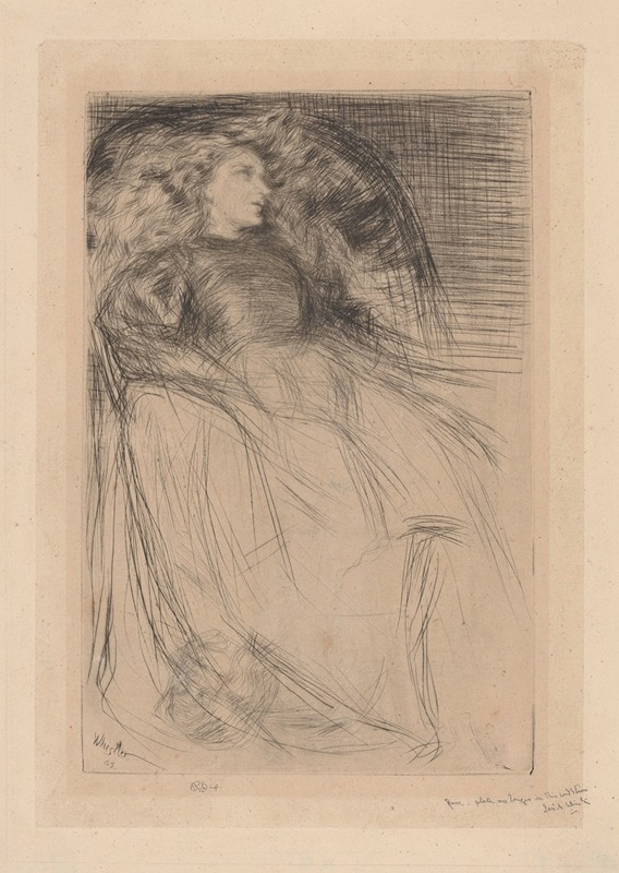 Weary by Джеймс Абботт МаКнилл Уистлер, 1863 — digital art print download
