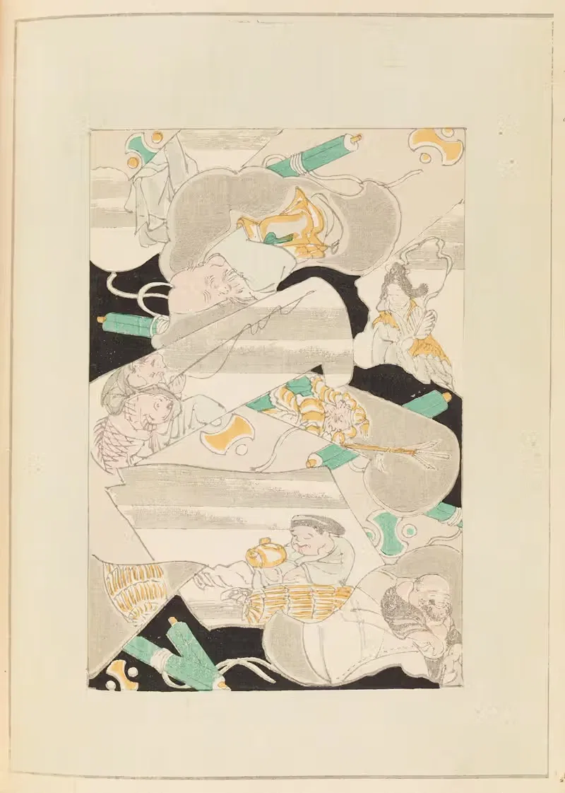 Шин-Бидзюцкай, пл. 350 by Фуруя Кодзин, 1901-1902 — digital art print download