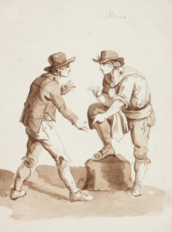 Kaks meest Morrast by Konstantin von Kügelgen — digital art print download