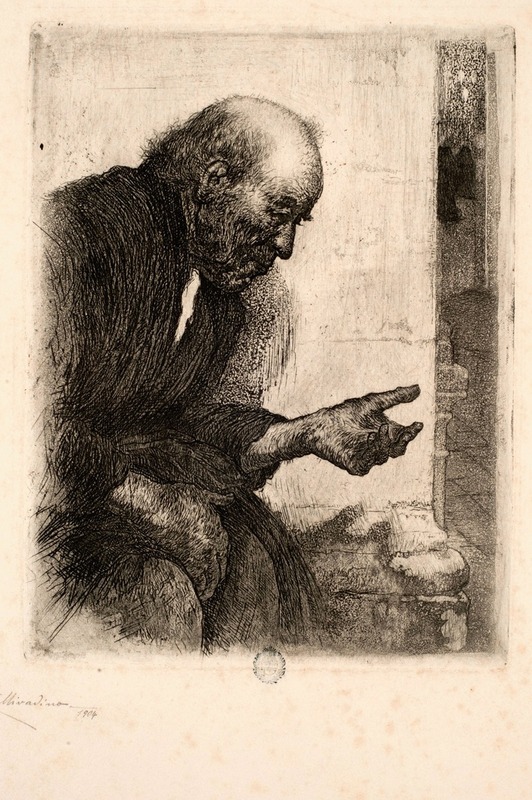 El mendigo by Пио Колливадино, 1904 — digital art print download