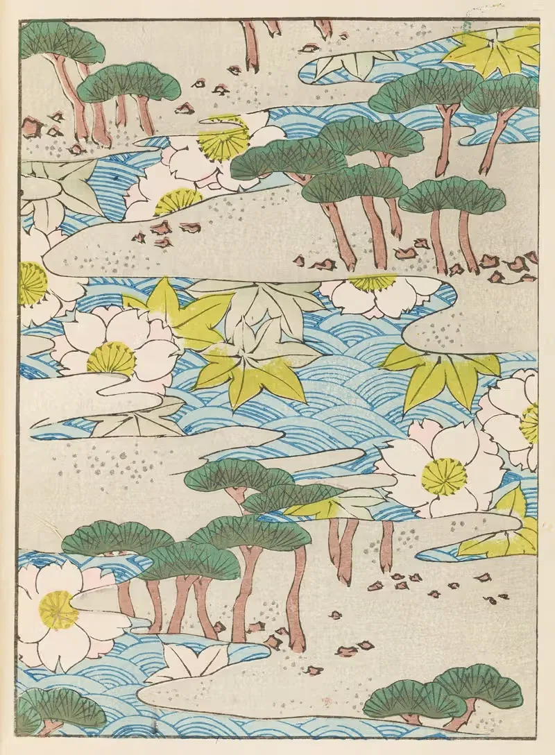 Шин-Бидзюцукаи Pl.510 by Фуруя Кодзин, 1901-1902 — digital art print download