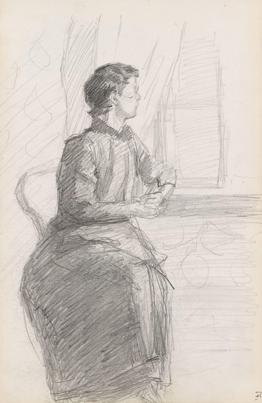Marie Thiele by Сигне Шиел, 1892 — digital art print download