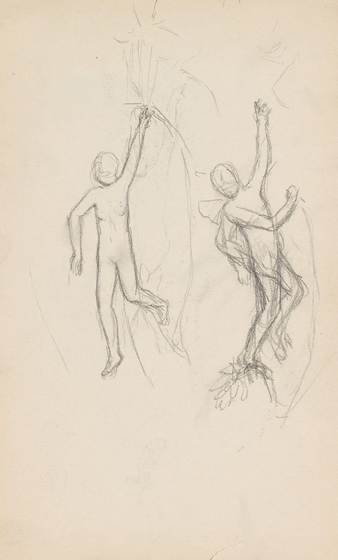 Menneskefigurer by Сигне Шиел, 1893 — digital art print download
