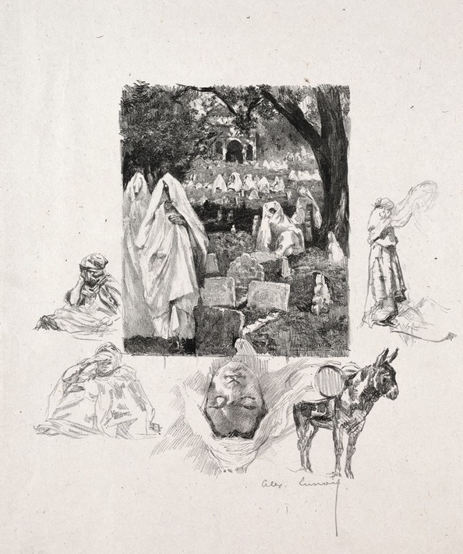 Moroccan Sketches by Александр Люноа — digital art print download