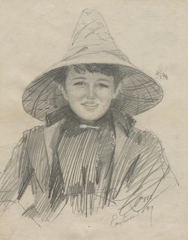 Ada Lymon (Woman in a Large Hat) — Anders Zorn