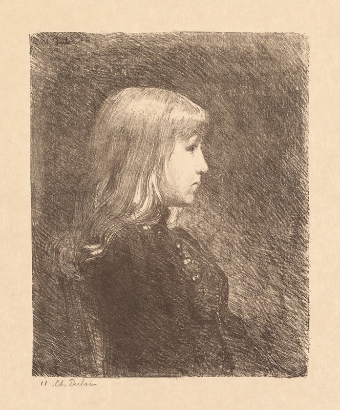 Young Lady (Jeune Fille) — Шарль Мари Дюлак