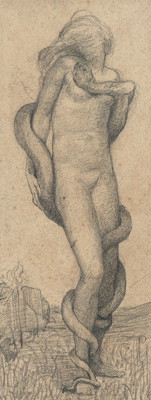 Study for 'Cadmus and Harmonia' by Эвелин де Морган — digital art print download