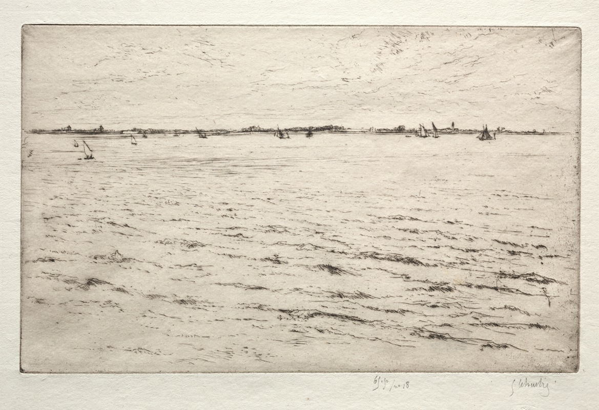 L. Th. de la Ris vue de la Pallice by Гюстав Лёотр — digital art print download