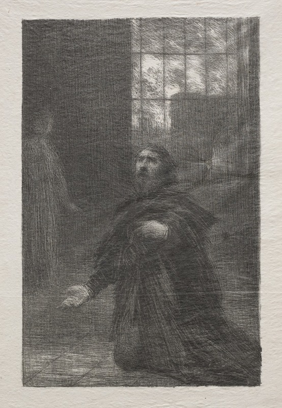 Rienzi, Act V; Rienzi’s Prayer by Анри Фантен-Латур, c. 1886 — digital art print download