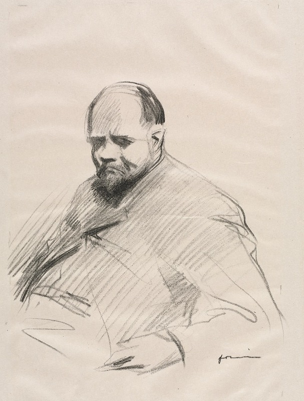 Ambroise Vollard by Жан-Луи Форайн, c. 1910 — digital art print download