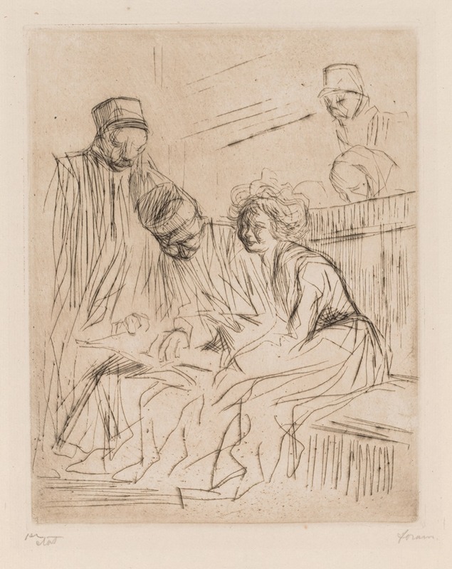 Reading of the Barrister's Brief — Jean-Louis Forain
