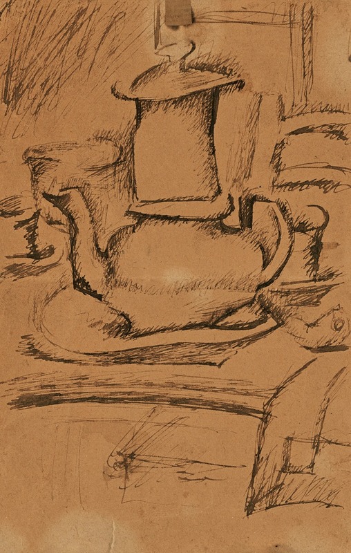 Nature morte à la cafetière by Хуан Грис — digital art print download