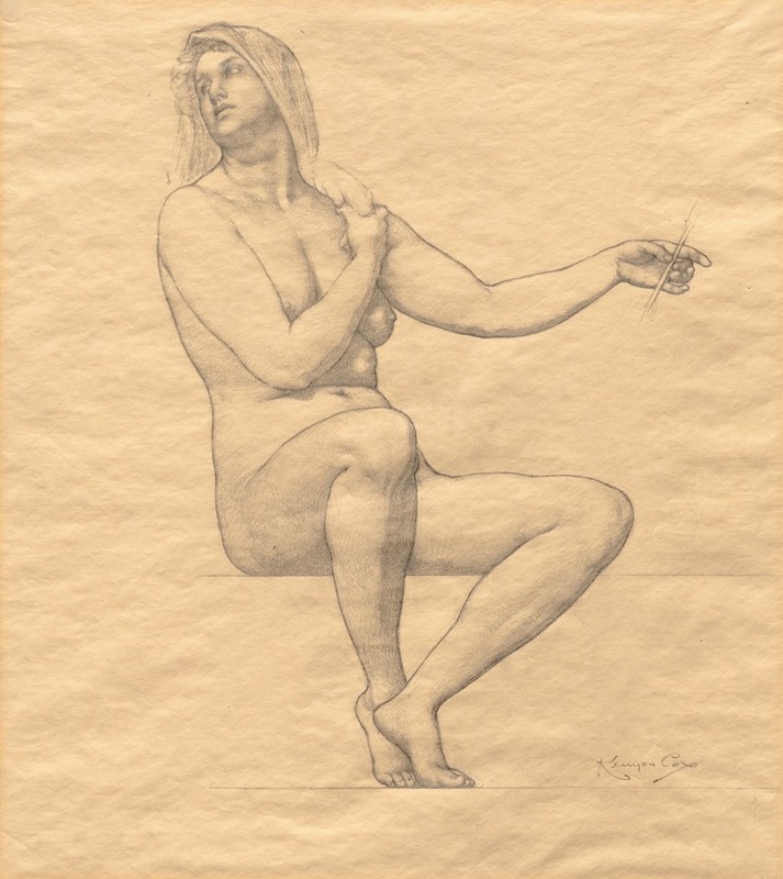 Sketch by Кеньон Кокс, 1912 — digital art print download