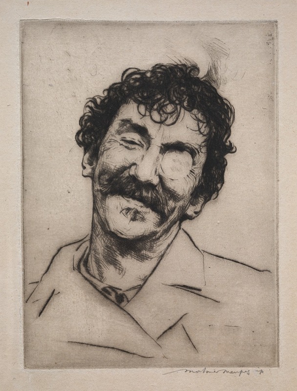 James MacNeill Whistler 4 by Мортимер Менпес — digital art print download