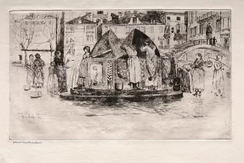 Паджо Сан Вио by Отто Генри Бахер, 1882 — digital art print download