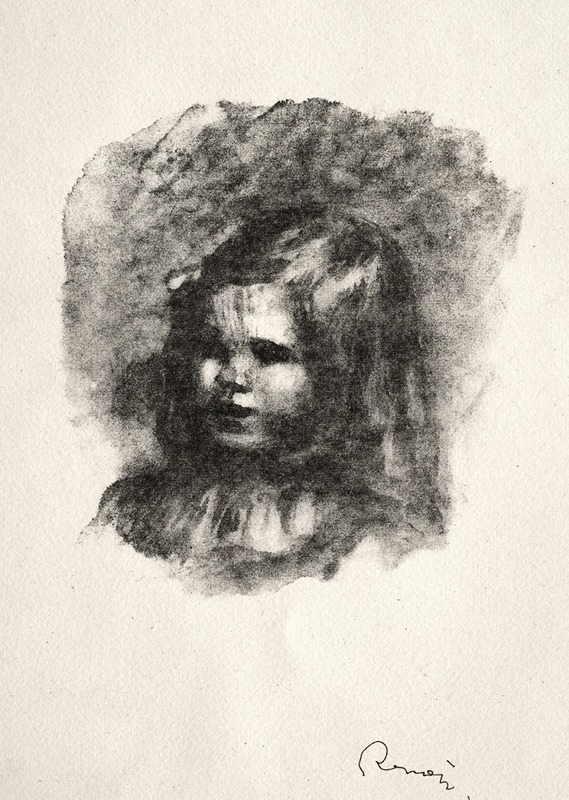 Claude Renoir, Turned to the Left — Pierre-Auguste Renoir