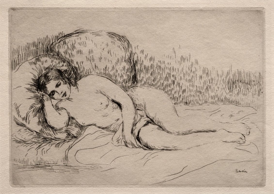 Nude Woman Reclining — Pierre-Auguste Renoir