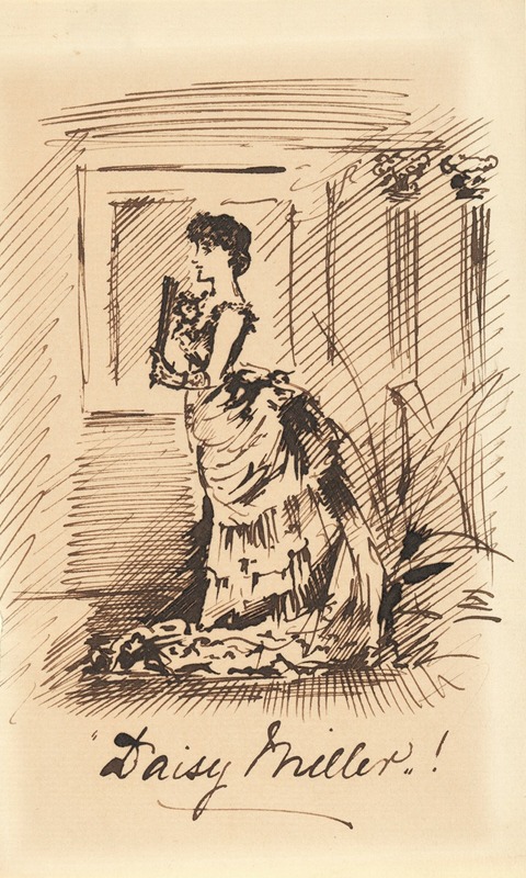 Daisy Miller by Sir Philip Burne-Jones — digital art print download
