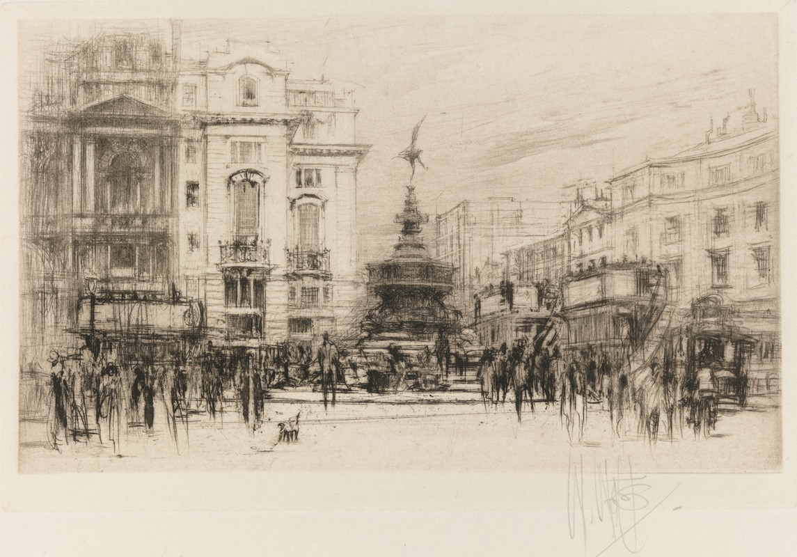 Piccadilly Circus (with Criterion Theatre) — William Walcot