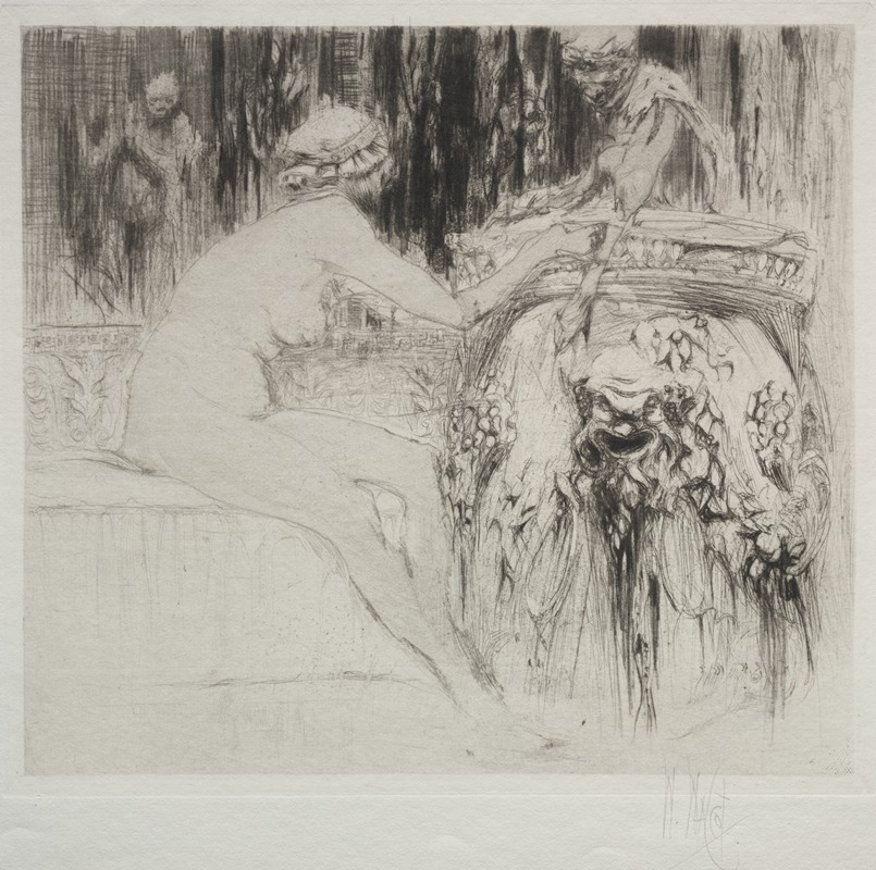 The Bacchante and the Young Faun — William Walcot