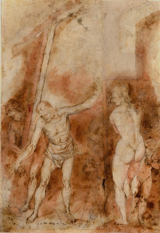 Cristo en el Limbo by Alonso Cano, 1652 — digital art print download