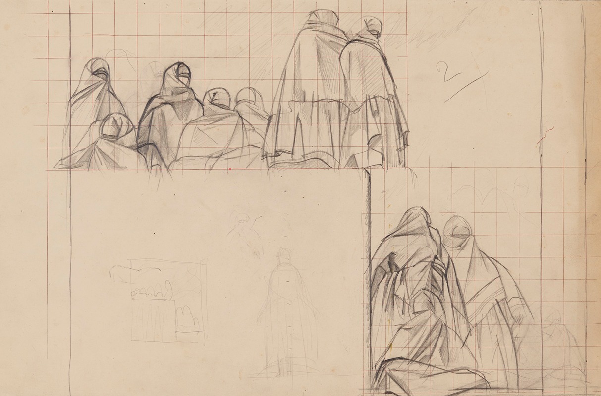Femmes sur la terrasse — Bernard Boutet de Monvel