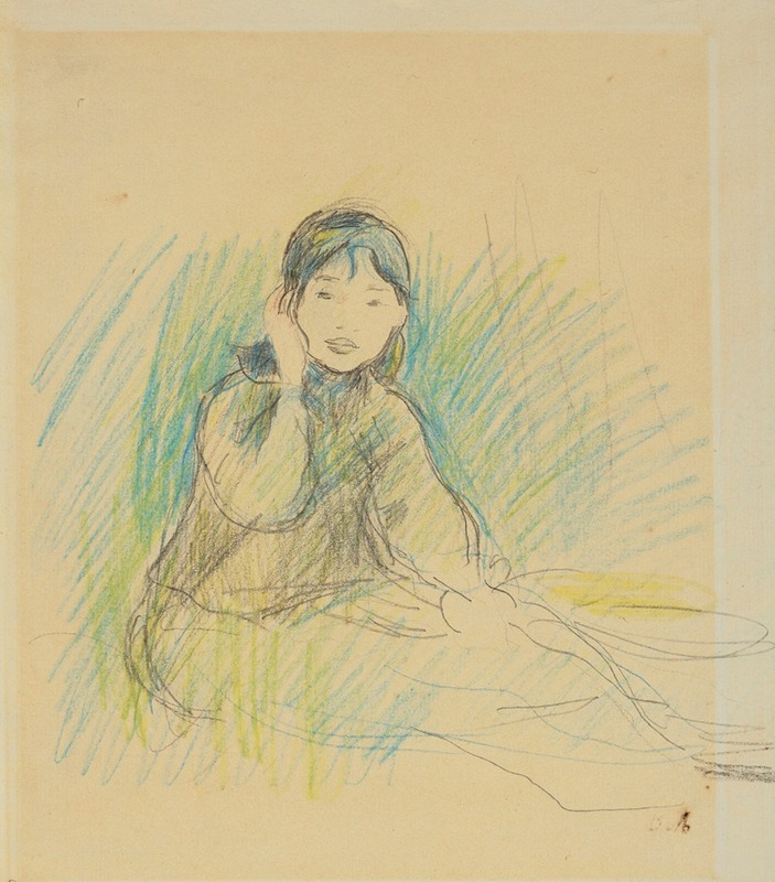 Portrait de Mademoiselle Dufour — Berthe Morisot