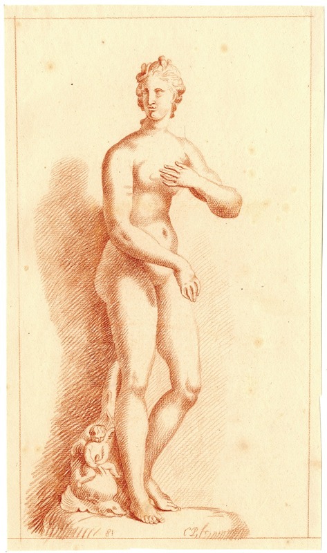 Beeld van de Venus Medicea by Корнелис Пронк — digital art print download
