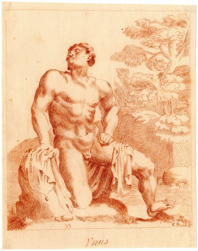 Beeld van een van de zonen van Niobe — Корнелис Пронк
