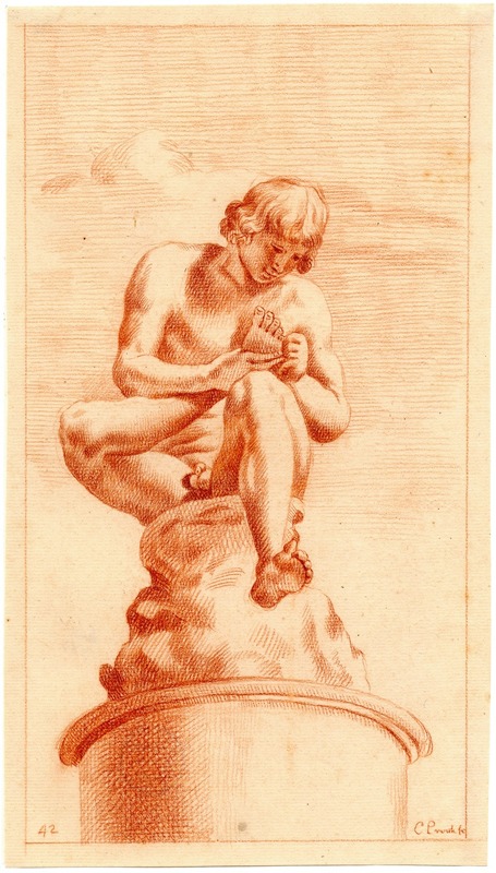 De Spinario by Корнелис Пронк — digital art print download