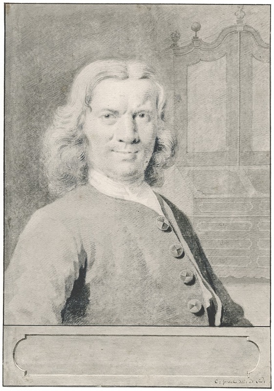Portrait of the historian Simon Eikelenberg — Cornelis Pronk