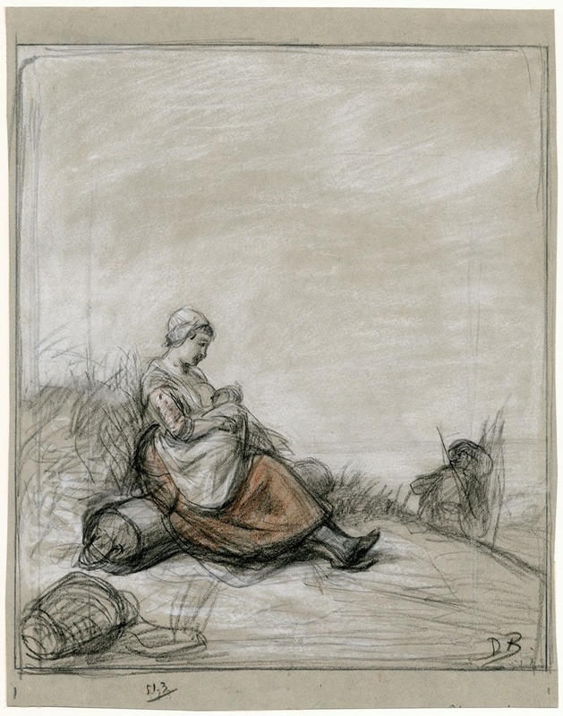 Woman breastfeeding her baby — David Bles