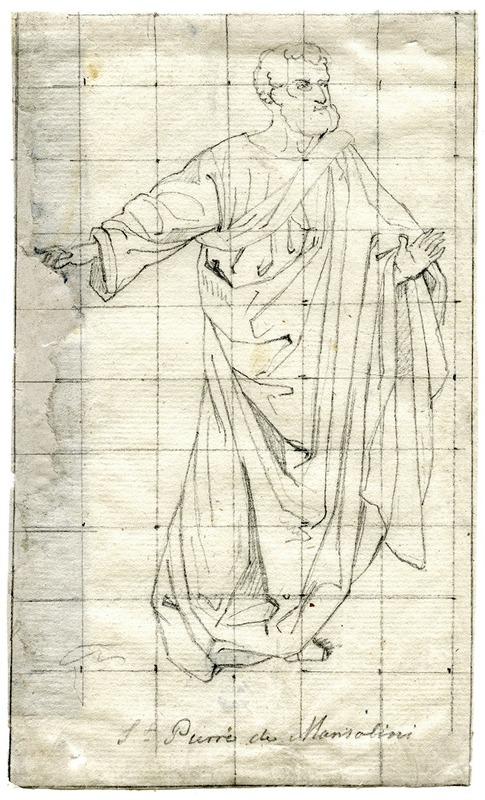 St. Peter, fresco from the Brancacci chapel — Дэвид Хамбер де Сюпервиль