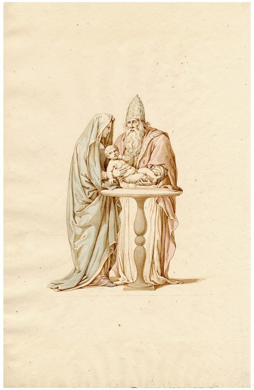 The circumcision of Christ — David Humbert de Superville