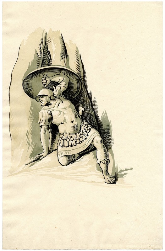 The suicide of Ajax — David Humbert de Superville