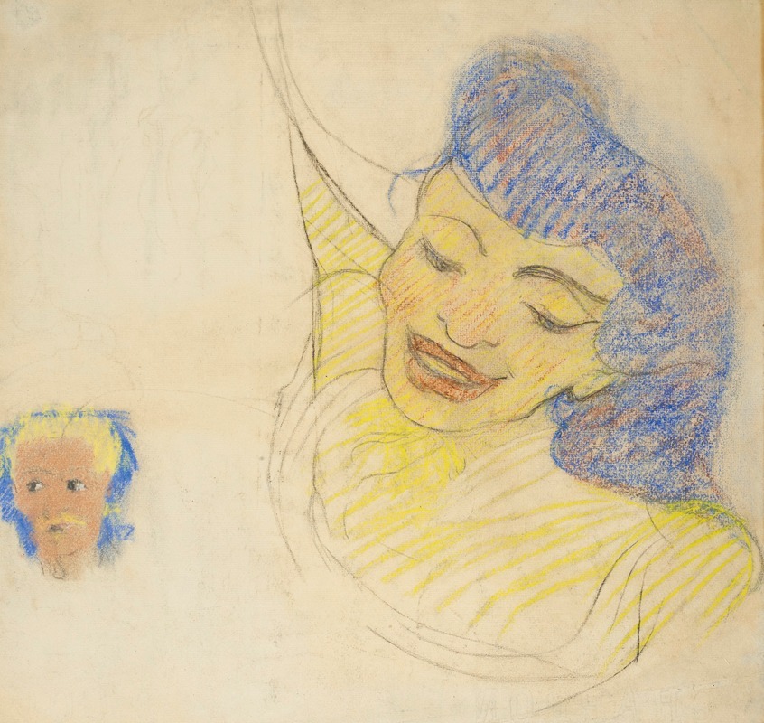 Pola la folle by Édouard Vuillard, 1890 — digital art print download