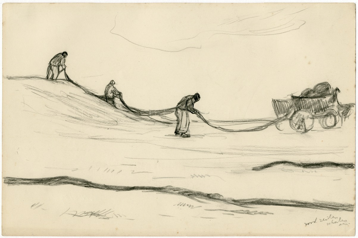 Het binnenhalen en opladen van de netten — Frans Smissaert
