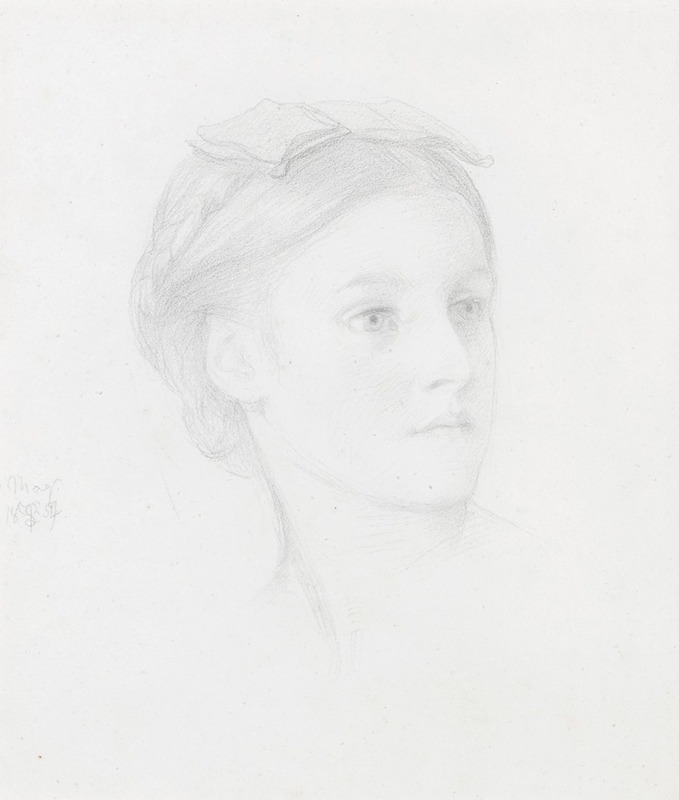 Portrait of May Sartoris — Frederic Leighton