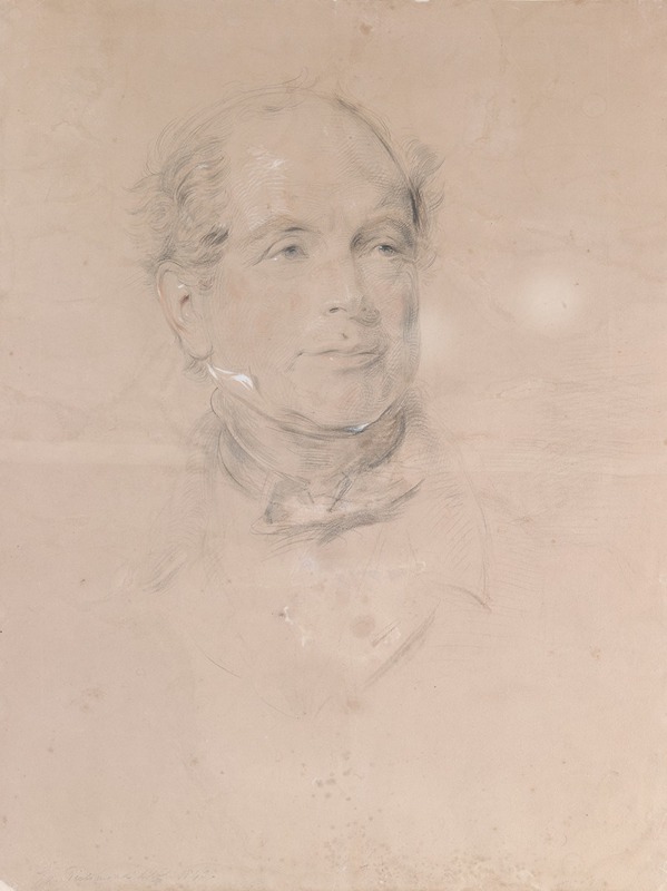 Thomas Moore (1779-1852), Poet by Джордж Ричмонд, 1779-1852 — digital art print download